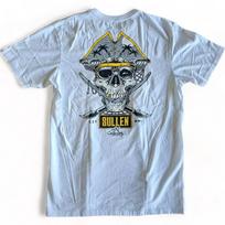Sullen Art Co Collective Pirate Skull White Tattoo T Shirt XXXXL