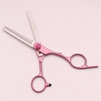 Plaukų kirpimo žirklės Japonija Nerūdijančio plieno Kirpimo žirklės Retinimo žirklės Plaukų žirklių rinkinys Formavimo įrankis C1000 pink