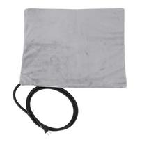 Pet Heating Pad Constant Temperature Sensor Inner Lining 29W Bite Scratch Resistant Pet Heater Mat gray