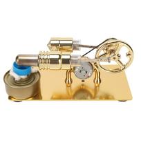 Stirlingo variklio modelio rinkinys Naujas įdomus krabo formos Stirlingo mokslinis fizinis modelis skirtas beige