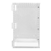 Reptile Terrarium Tank Acrylic Highly Transparent Clear Habitat Tank for Leopard Gecko Snake Frog M Medium white