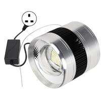 LED Akvariumo Šviesa Viso Spektro COB Cilindro Sūraus Vandens Žuvų Akvariumo Šviesa Akvariumui 55W