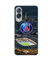 Case For Samsung Galaxy S25 Edge psg logo stadium night eiffel tower Maniacase juoda