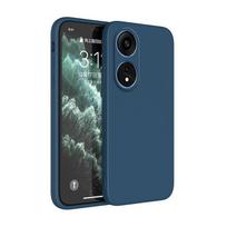 Luxury Matte Silicone Capas Shockproof Full Soft Cover For Huawei Nova 9 SE Nova Y70 Y71 Y90 Honor X6 X6S X7 X7A X8 X8A Fundas Nova Y70 tamsiai mėlyna spalva
