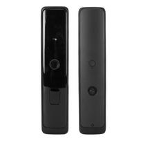 Smart Door Fingerprint Lock with Access Card Passcode APP WiFi Remote Control Lock for 35mm‑55mm