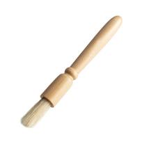 Coffee Grinder Brush Cafe Machine Bean Grain Grime Dusting Cleaning Brush Kitchen Cleaner Tool beige