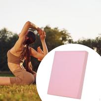Balance Pad Mat Anti Slip Men Women Knee Protection Exercise Yoga for Indoor rožinė