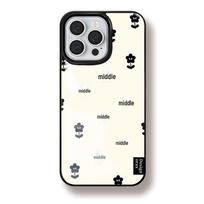 Zhitai Apple 14 dėklas iPhone 15 Pro/16ProMax, Huawei Mate60 - Lašeliniai klijai, INS stilius. iPhone 15 Pro Max gray