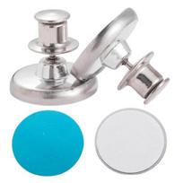 2 vnt. Magnetinės užuolaidų sagtys Stiprūs klijai Atsparumas aukštai temperatūrai Lydinio sagos Dvipusiai magnetiniai užuolaidų spaustukai 1 Set gray