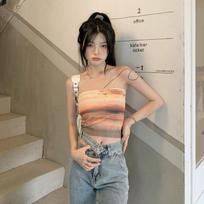 Hong Kong Style American Strapless Tube Top - Sexy Off-Shoulder Summer Wear for Women One Size