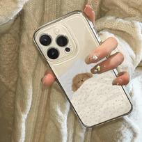 Sleeping Dogs and Cats Phone Case for Apple iPhone 16 ProMax-Soft Silicone Shockproof Creative Couple Cover on Apple 16
