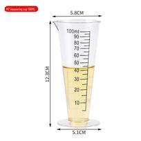Akrilinis matavimo puodelis su skale, didelės talpos 2000ml/5000ml - idealus pieno arbatos parduotuvėms.