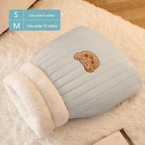 Cozy Cat & Dog Sleeping Bag - Warm, Enclosed Pet Bed for Autumn and Winter Small