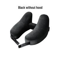H-Shaped Inflatable Travel Neck Pillow - Portable for Airplanes & Trains