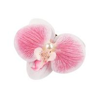 Dirbtinės kandidažiedės orchidėjos plaukų segtukas bohemiškas havajiškas dirbtiniai perlai imituota gėlė krokodilo tipo segtukas plaukų segtukas plaukų segtukas moterų plaukų aksesuarai galvos apdangalai