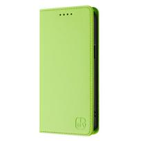 Prabangus Apsaugos nuo vagystės Piniginės Atlenkiamas Telefono Dėklas Xiaomi Poco C75 X7 C65 C61 M6 Plus X6 Neo F6 Pro 5G Odiniai Dėklai Magnetinis Coque for Poco C75 žolės žalia spalva