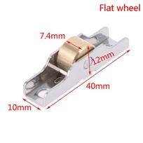 10 mm nerūdijančio plieno lango skriemulys stumdomų durų volelis bėgelio ratukas bėgelio skriemulys Flat wheel