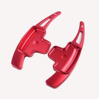 Paddle Shifter For Mercedes-Benz A Class A180 A200 A220 A250 W176 2013-2015 Aluminum Alloy Car Steering Wheel Shift Paddle 2PCS raudona