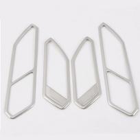 My Good Car stainless steel Inner Door Handle Trim Stickers for Volkswagen VW Tiguan L 2016 - 2019 Accessories sidabras