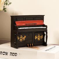 Amerikos Pianino Papuošalai Mini Muzikos Instrumento Modelis TV Spintelė Kambarys Miegamojo Baldai Muzikos Dovana Gimtadienio Dovana