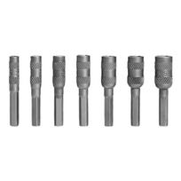 7Pcs Magnetic Hex Socket Hex Shank Nut Driver Screwdriver Bit for Electric Drill Efficient Screw Installation or Removal