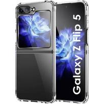 Case for Samsung Galaxy Z FLIP 5 - Shockproof Protective Soft Silicone Transparent Phonillico®