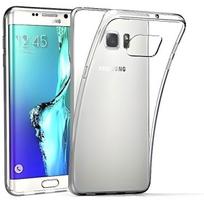 Case for SAMSUNG GALAXY S6 EDGE PLUS - Ultra Thin Soft Silicone Transparent TPU Gel [Phonillico®] skaidri