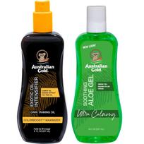 Australian Gold Exotic Oil accelerating spray + Aloe after sunbathing