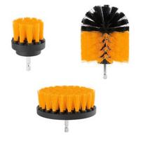 Electric Drill BrushFloor Carpet BrushGlass Tile BrushSink Pan BrushWheel BrushBathroom Toilet BrushCleaning And Polishing Brush One Size geltona