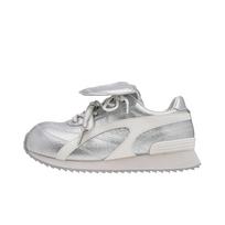 Thick-soled flip-top German training shoes women's 2025 new fashion versatile height increase display comfortable and lightweight casual sports shoes 35 sidabras