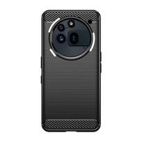 Atsparus smūgiams apsauginis telefono dėklas, skirtas Nothing Phone 3a Pro 5G, minkšto silikono TPU galinis dangtelis For Nothing Phone 3a juoda
