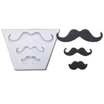 Moustache Father's Day Silicone mold Cake Cutter Fondant Cake Decorating Tools Sugarcraft Cookie Mold