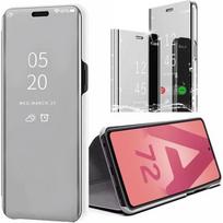 Protective Case - PROSHOP - Samsung Galaxy A72 - Silver - Mirror Effect - Rigid sidabras