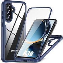 Case for Samsung Galaxy A36 5G - 360° Shockproof Protection - Navy Blue - BOOLING® mėlyna