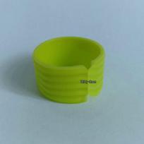 Tennis & Badminton Racket Grip: Sweat-Absorbent Rubber Rings blue