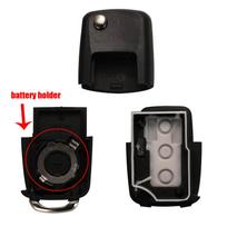 jingyuqin Be ašmenų atlenkiamas sulankstomas automobilio rakto korpusas Volkswagen Vw Jetta Golf Passat B5 B6 Beetle Polo Bora Caddy MK5 Skoda gintaro aukso spalvos