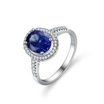 Topaz Diamond Ring Mosan Diamond Ring No. 6