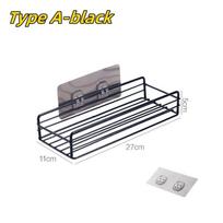1/2PCS Bathroom Metal Shelf No-Drill Metal Corner Shelf Shower Storage Shelf Bracket Bathroom Accessory Organizer Shampoo Shelf