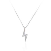 Lightning Necklace Female Tide Simple Cool Handsome Temperament Japanese Girlfriends Gift Choker Collarbone Chain