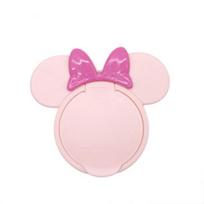 Portable Reusable Cartoon Mickey Shape Baby Wet Wipes Tissues Sealed Cover Light Purple Minnie