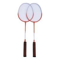 Badmintono rinkinys Profesionali lydinio badmintono raketė su 3 kamuoliukais Nešiojimo krepšys pradedančiajam