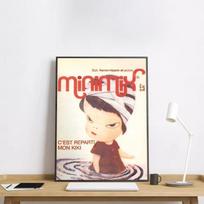 Yoshitomo Nara Dream Doll Vintage Poster HD art sticky wall waterproof home living room bar decoration 21cm×30cm NoFrame