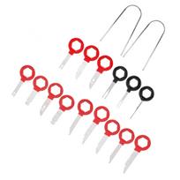 17pcs Radio Release Keys Kit Professional Removal Disassembly Tools for Car Stereo Audio