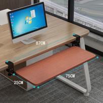 Keyboard Sliding Tray Punch Free Keyboard Stand Drawer Adjustable Height Computer Desk Extender