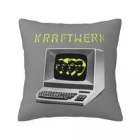 Funny Idol Gifts German Kraftwerk Band Pillowcase Polyester Cushion Cover Decoration Pillow Case Cover Home Square 30x30cm smėlis