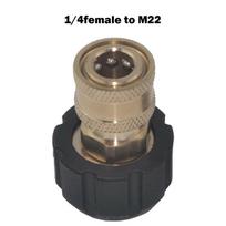 Greito jungimo jungtis į M22 14/15 2.20\  5000psi jungtį 1/4 gray