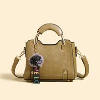 New Style of Retro Oil Wax Leather Handbag for Women Korean Style Personalized Fashion Shoulder Bag Crossbody Bag Large Capacity