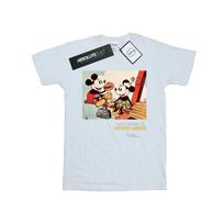 Disney Mens Mickey Mouse Building A Building T-Shirt XXL
