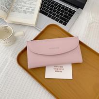 Women's wallet long 2025 new clutch bag large capacity wallet women's premium sense rožinė