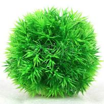 2025 Dirbtiniai Vandens Plastikiniai Augalai Akvariumo Žolės Rutulys Žuvų Ornamentas Akvariumo Dekoratyvinė Chlorella Perspektyvinė Žolė Dekorui 6cm height žalia